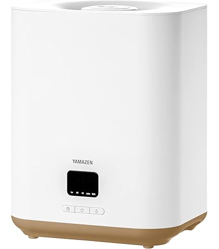 Amazon.co.jp: [山善] 加湿器 加熱式 スチーム式 ファン式 上