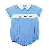 Carriage Boutique SHIRT ベビー・ボーイズ US サイズ: 6 Months カラー: グレー