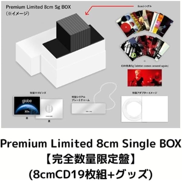 Amazon.co.jp: Premium Limited 8cm Single BOX (特殊商品) - globe