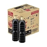 UCC 職人の珈琲 無糖 ラベルレスボトル ペットボトル 900mlx12本
