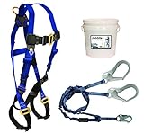 FallTech 9503Z Starter Kit - 7015 Harness 8259Y3 SAL White [並行輸入品]