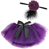 (フィーショー)FEESHOW ベビーちゃん 花神　花の子コスチューム　プリンセス　お嬢様風　チュウチュスカート＋ヘアバンドセット　セレモニードレス　着ぐるみ　お食い初め　記念撮影　出産祝いギフト　プ