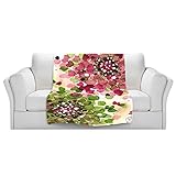 ブランケットウルトラソフトFuzzy 4サイズ！DIANOCHEデザインからby Dawn DermanホームDecor Unique Designer芸術的スタイリッシュな寝室アイデアCouchまた