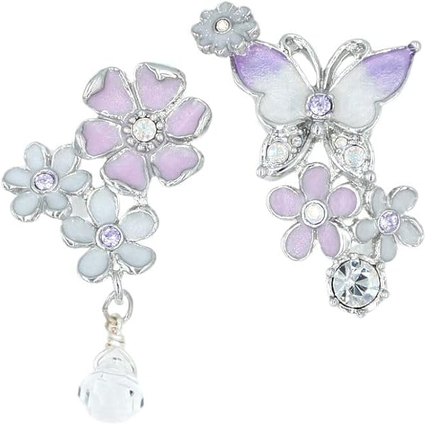 Amazon | ANNA SUI [アナスイ]蝶モチーフ 2WAYピアス SAMA1420 XV