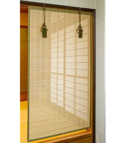Amazon｜竹皮ヒゴお座敷すだれ 約幅65×長さ172cm SUT865S｜すだれ
