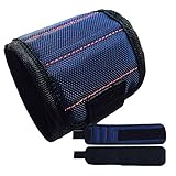 BEATON JAPAN マグネット内蔵 アームバンド リストバンド ネジ ビス 釘などの落下防止に ネイビー