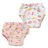 西松屋 EFD 2枚組6層吊り式トレーニングパンツ（チェリー・ウサギ）【80cm・90cm・95cm】ベビー ベビーサイズ 男の子 80