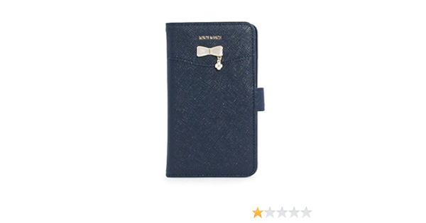 Amazon ミッシュマッシュ スマホケース スマホカバー 手帳型 多機種対応 Iphone Android スワン シリーズ ネイビー Misch Masch Misch Masch ミッシュマッシュ シューズ バッグ