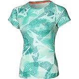 [ミズノ] 陸上 ランニングウェア ドライエアロフロープレミアムTシャツ 半袖 高通気 吸汗速乾 J2MA1220 レディース サーフスプレイ L