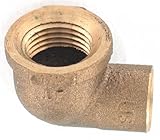 Elkhart Products 10156816 1/2-Inch Low Lead Copper 90-Degree Elbow [並行輸入品]