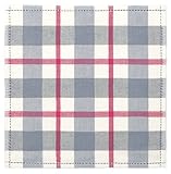 日繊商工 TROUSSEAU TOWEL CHIEF ロードチェック タオルチーフ グレー QLG-98-20