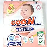 グーンプラス敏感肌設計テープM 64枚 から 【テープ Mサイズ】グーンプラス 敏感肌設計 (6~11ｋｇ) 64枚 <ディズニーデザイン>