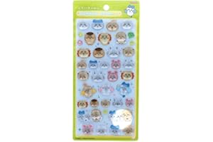 サンスター文具(Sun-Star Stationery) ちいかわ グッズ ボンボンドロップシール みんな ニコニコ S8542953