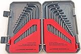 Fuller Tool 130-8030 30-Piece Combo SAE/Metric Hex Key Set [並行輸入品]