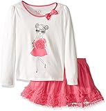 The Children's Place Girls' Skirt Set Tropical Rose 12-18 Months [並行輸入品]
