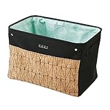 インナーボックス カラーボックス用 Cozy - コジー - ブラック 幅37×奥行25×高さ25cm DS-1812BK インターフォルム(Interform) DS-1812BK