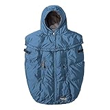セブンエイエムアンファン 7AM ENFANT プーキーポンチョ メタリックスティールブルー