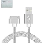 ベーシック USB ケーブル 充電・データ転送対応 lPhone4/4S/lPod/lPad 1.0m ホワイト (white)