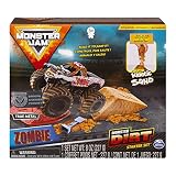 Monster Jam ゾンビモンスターダートスターターセット 8オンスのモンスターダートと公式1:64スケールダイキャストトラック