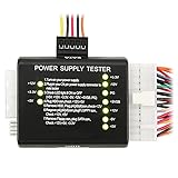niceeshop(TM) ATX SATA HDD用 20 / 24ピン電源テスター(ブラック)