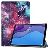 Lenovo Tab M10 HD ケース Lenovo Tab M10 HD 2nd Gen ケース Lenovo Tab M10 HD TB-X306F ケース【COKOVI】Lenovo Tab M10 HD 第2世代 2020 ケース Lenovo Tab M10 HD 10.1インチ ケース Lenovo Tab M10 HD ZA6W0022JP ケース Lenovo Tab M10 HD ZA6W0126JP ケース Lenovo Tab M10 HD ZA6V0168JP ケース スタンド機能付き 三つ折り 横開き 全面保護 軽量型 超薄型 オートスリープ機能 モデル番号：TB-X306F TB-X306X 専用ケース (銀河)