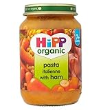HiPP Organic Pasta Italienne with Ham 7+ Months 190g (Pack of 2) - ハム7+ヶ月190グラムとヒップ有機パスタItalienne (H