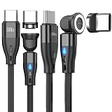 USB Type Cケーブル PD100W対応 7Pin マグネット USB充電ケ ーブル 【1m+1.8m】 5A超急速充電 データ転送可 PDケーブル Book/Pro/Galaxiy/Pxile/phone等Type-c機種対応 磁石 磁気
