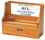 Hugo 木製 キッチンラック 引き出し L