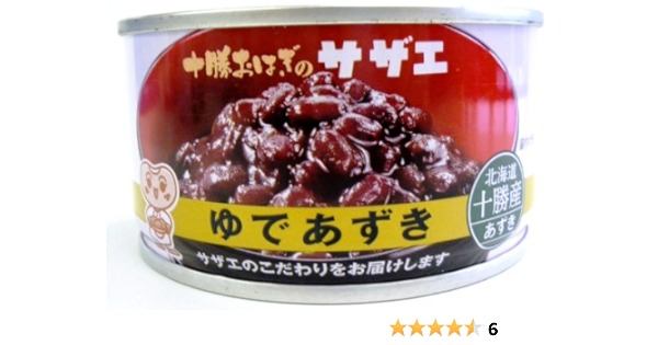 Amazon サザエ ゆであずきt2号缶eo 190g 24個 サザエ 豆の缶詰 瓶詰 通販