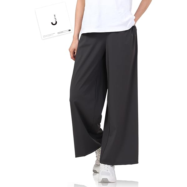 Amazon | [ICB] 【新色追加・防シワ・速乾・洗える】Fied ワイドパンツ