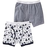 OSHKOSH(オシュコシュ) 2-パックコットンボクサーブリーフ ネイビー 下着 10歳【並行輸入】