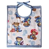 フェイラー スタイ よだれかけ ビブ 30cm×25cm リボン結びタイプ リトルスキッパーズ ブルー [並行輸入品]