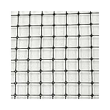プラスチックネット トリカルネット MS-3 黒 幅100cm×長さ100ｍ巻 目合い20×21mm JQ5 《メーカー直送品》