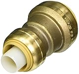 Sharkbite Push Fit Coupling, 1 x 3/4, Lead Free by Cash Acme