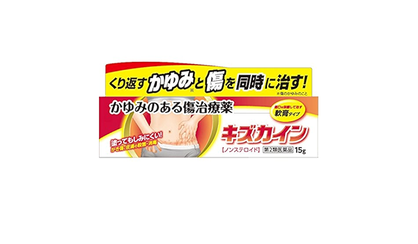 Amazon 第2類医薬品 キズカイン 15g 丹平製薬 虫刺され