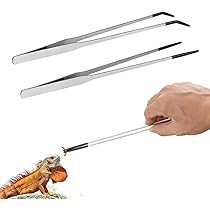 爬虫類用給餌トング ステンレス製トング 2本セット Amazon.co.jp: UrbanPulse 爬虫類 餌やり ピンセット ゴム製先端