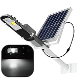 屋外庭園のための12WソーラーパワーLED COB光制御センサーストリートロードライト防水