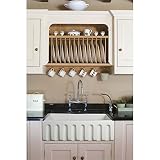 EMPIRE cs30 Caesar 30 "リバーシブルFlutedフロントThickエッジFireclay Farmhouse Kitchen Sink