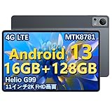 【2023 NEW Android 13 タブレット】N-one 11インチ Helio G99 MTK8781 2.2GHz 8コアCPU