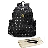 Abonnyc Diaper Bag Backpack Baby 16 Pockets Waterproof Oxford Fabric Travel Backpack with Changing P