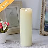 SimpluxリアルなFlameless Dancing LED Candle withタイマー 3x9 HTD-003