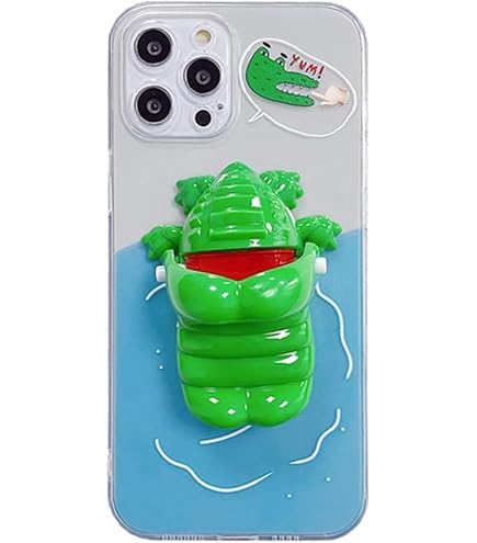 ワニ　インゴットケーススタンド(012) Amazon.co.jp: UnnFiko for iPhone 12 Pro ケース おもしろ ワニ 動物