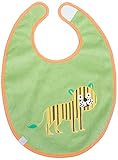 Lassig Water Repellent Bibs for Toddlers, Wildlife Tiger, 12 Inch by HABA [並行輸入品]