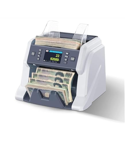 ✨【美品・完品】Ribao BC-40 高性能紙幣カウンター✨ Amazon | RIBAO BC-35紙幣カウンターカウンターマシン、UV/MG/IR