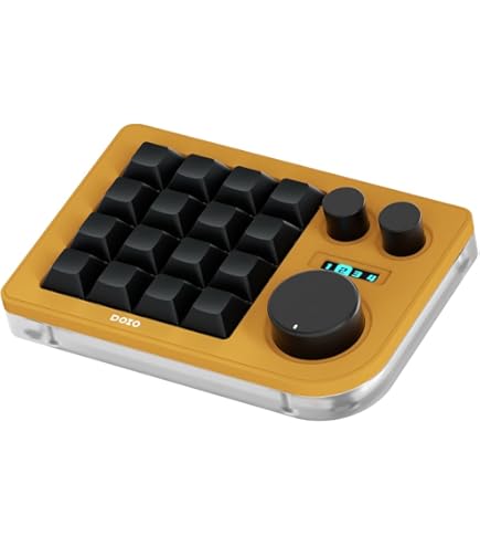 Amazon | KB30 マクロメカニカルキーボードアルミニウム製/片手