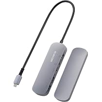 Amazon.co.jp: エレコム USB Type-C ハブ ドッキングステーション 5-in