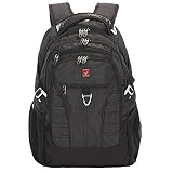 swisswin スイスウィン　リュックサック リュック　人気 メュック アウトドア outdoor ビジネスリュック ビジンズ レディース 大容量　黒　大学生　高校生　通学 おしゃれ　旅行バッグ　登