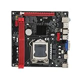 デスクトップマザーボード PCIe 16X DDR3 メモリ、VGA HD ポート、多相電源、SATA3.0 LGA1155 マザーボード、PC 交換用、100M ネットワーク付き