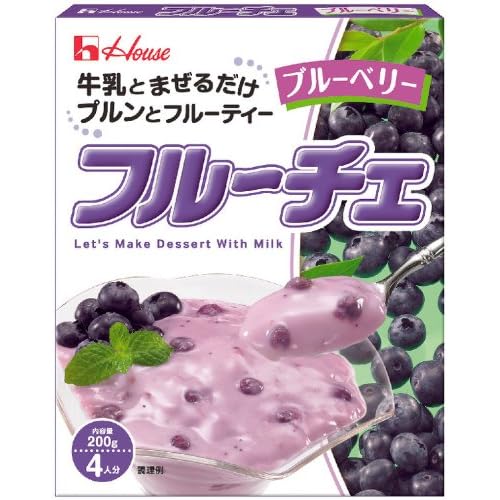 ハウス フルーチェ ブルーベリー