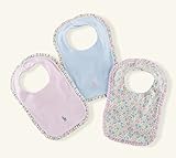 RALPH LAUREN（ラルフローレン） ベビースタイ　ビブ　三枚セット　女の子　 (FREE) [並行輸入品]